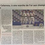 Yann Calarnou, à une marche de l'or aux championnats du monde vétérans